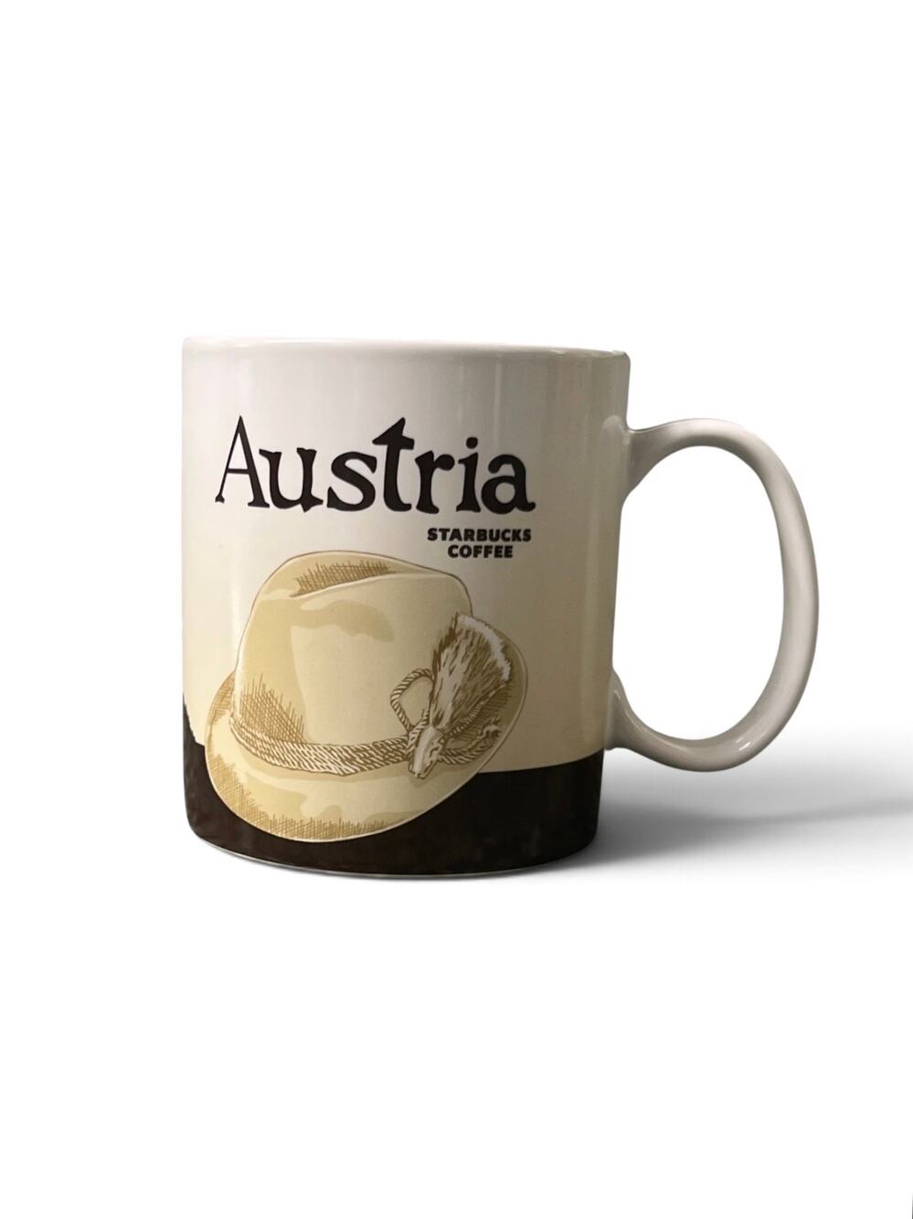 Starbucks Austria Mug 2016 Global Icon Series 16oz EMEA Rare Coffee Cup